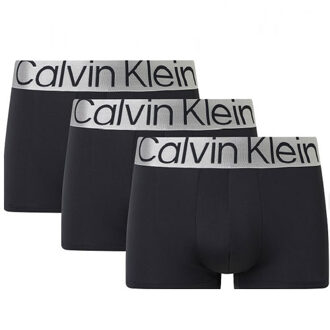 Calvin Klein Steel short microfiber 3-pack zwart - L
