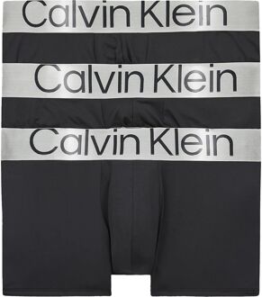 Calvin Klein Steel short microfiber 3-pack zwart