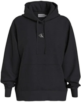 Calvin Klein Stijlvolle Sweatshirt Calvin Klein , Black , Dames - L,M,S,Xs