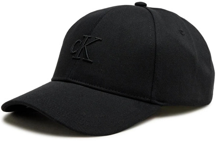 Calvin Klein Stijlvolle Visor Cap Lente/Zomer Collectie Calvin Klein , Black , Heren - ONE Size