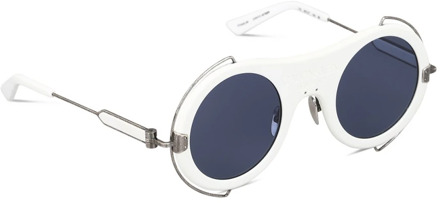 Calvin Klein Stijlvolle zonnebril met uniek ontwerp Calvin Klein , White , Dames - ONE Size