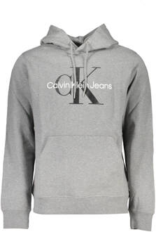Calvin Klein Sudadera core monogram hoodie Calvin Klein , Grijs , Heren - Xl,L,M,S