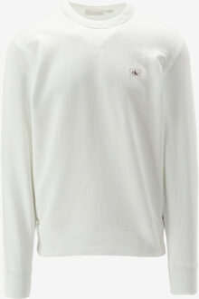 Calvin Klein Sweater WOVEN wit - S;M