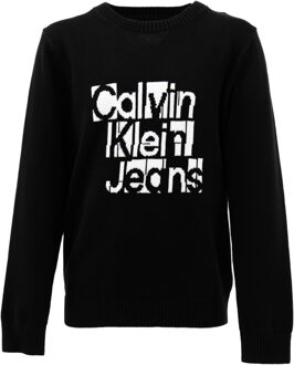 Calvin Klein Sweater Zwart - 140