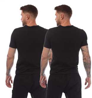 Calvin Klein T-shirt CK One 2-pack zwart - S