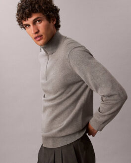 Calvin Klein T-shirt korte mouw lv040bm356 Grijs - XL