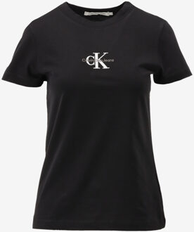 Calvin Klein T-shirt MONOLOGO SLIM TEE, BEH zwart - XS;XL