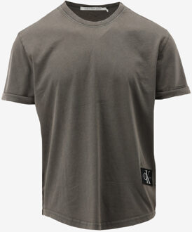 Calvin Klein T-shirt WASHED MONOLOGO BADG khaki - S;M