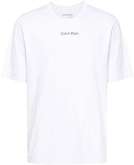 Calvin Klein T-Shirts Calvin Klein , White , Heren - Xl,L,M,S