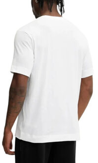 Calvin Klein T-shirts men t-shirt - maat M Wit