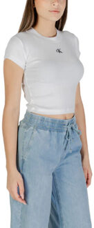 Calvin Klein T-shirts women t-shirt Wit - S
