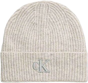 Calvin Klein Thick Embroidery Beanie Dames - 1 SIZE