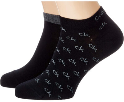 Calvin Klein Trainingssokken met logo voor volwassenen (pak van 2) Zwart - 39-42