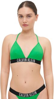 Calvin Klein Triangle RP Bikini Top dames L/40 Groen