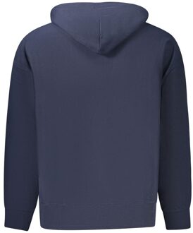 Calvin Klein Trui Hoodie met Logo Detail - maat L Donkerblauw