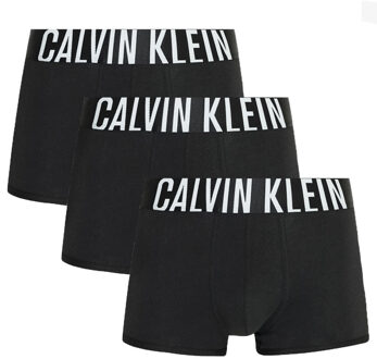 Calvin Klein Trunk Boxershorts Heren (3-pack) zwart - wit - M