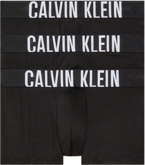Calvin Klein Trunk Boxershorts Heren (3-pack) zwart - wit - S