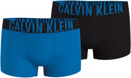 Calvin Klein Trunk Boxershorts Jongens (2-pack) blauw - zwart - 152-164