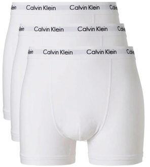 Calvin Klein Trunk Heren Boxershorts - 3-pack - Wit - Maat M