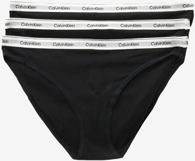 Calvin Klein Underwear BIKINI 3PK zwart - XL