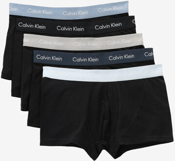 Calvin Klein Underwear LOW RISE TRUNK 5PK zwart - S