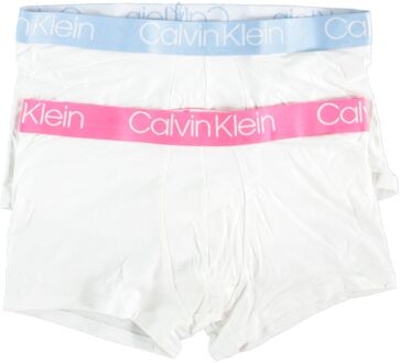 Calvin Klein Underwear TRUNK 2PK wit - S