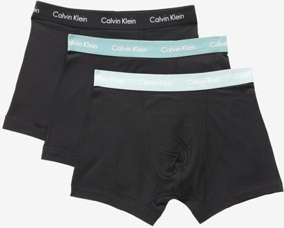 Calvin Klein Underwear TRUNK 3PK, Q3R zwart - S;M;L