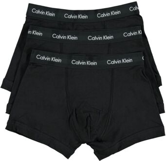 Calvin Klein Underwear TRUNK 3PK zwart - M