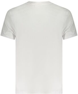 Calvin Klein V-hals Korte Mouwen T-shirt - maat Wit