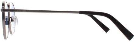 Calvin Klein Vierkant Heren Mat Gunmetal Solid Blauw CK20122S Grijs - One Size