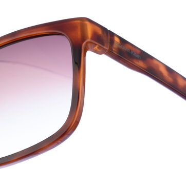 Calvin Klein Vierkante acetaat zonnebril CK21531S heren - maat Bruin