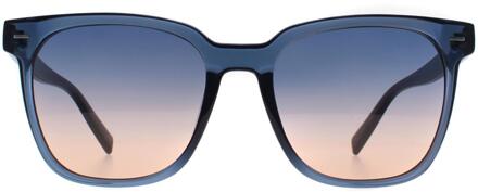 Calvin Klein Vierkante Vrouwen Kristal Marineblauw Perzik Kleurverloop CK20519S - One Size