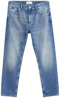 Calvin Klein Vintage Straight Jeans Calvin Klein , Blue , Heren - W29