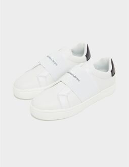 Calvin Klein Vrouwen Calvin Klein Elastische Cupsole Sneakers in Wit - EU 39/ UK 6