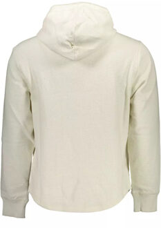 Calvin Klein Wafelgebreide Hoodie J30j300337 Ivoor