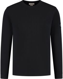 Calvin Klein Waffle Badge Sweater Heren - L