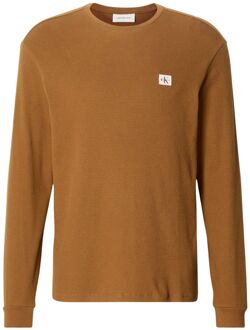 Calvin Klein Waffle Badge Sweater Heren - XXL