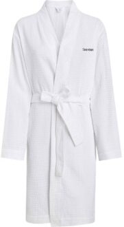 Calvin Klein Waffle Robe Wit - L/XL