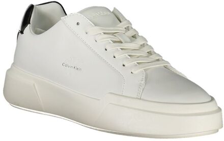 Calvin Klein Witte Leren Sneakers - EU 39