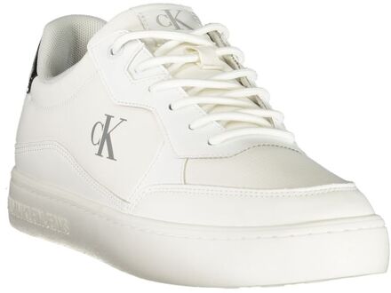 Calvin Klein Witte Polyester Heren Sneaker - maat EU 40