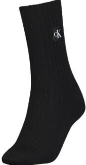 Calvin Klein Women Icon Patch Sock * Actie * Bruin,Zwart,Wit - One Size