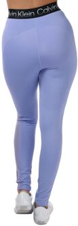 Calvin Klein Women's Calvin Klein Recycled Polyester 7/8 Gym Leggings in Purple Paars