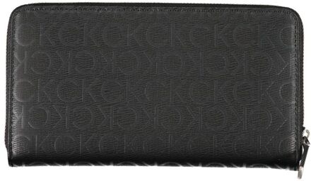 Calvin Klein Zip Around Portemonnee Model K50k504205 - maat Zwart