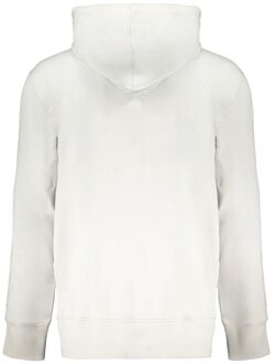 Calvin Klein Zip-up Hoodie Casual Stijl Lichtgrijs