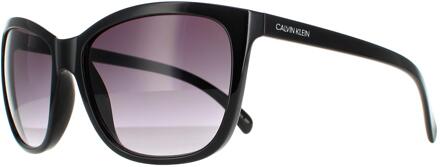 Calvin Klein zonnebril CK19565S 001 Zwart grijze gradiënt