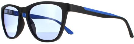 Calvin Klein zonnebril CK20545S 001 MATTE ZWART BLAUW