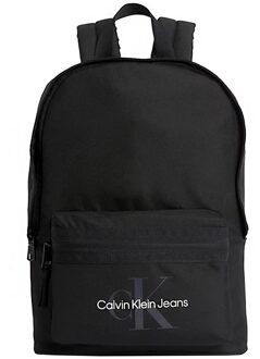 Calvin Klein Zwarte Campus Rugzak Calvin Klein Jeans , Black , Heren - ONE Size