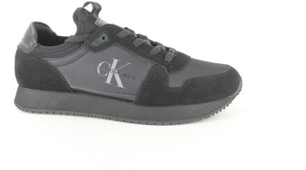 Calvin Klein Zwarte Casual Synthetische Sneakers Calvin Klein Jeans , Black , Heren - 43 Eu,44 Eu,41 EU