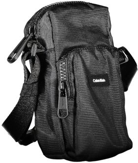 Calvin Klein Zwarte Cross Body Tas Calvin Klein , Black , Heren - ONE Size