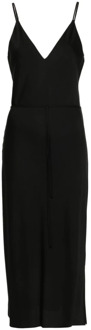 Calvin Klein Zwarte jurken voor vrouwen Calvin Klein , Black , Dames - L,M,S,Xs,2Xs